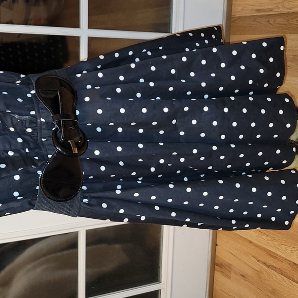 Bailey Blue Polka Dot Dress - Picture 3 of 10
